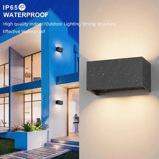 Aplique de Pared Exterior LED de Aluminio
