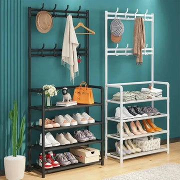 Organizador de Zapatos y Ropas - Estante Multi-Nivel DIY